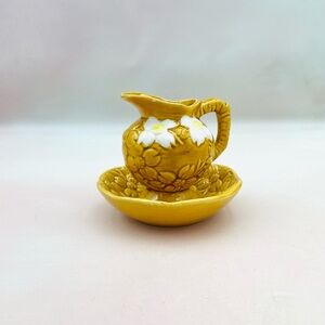 Vintage Porcelain Floral Creamer